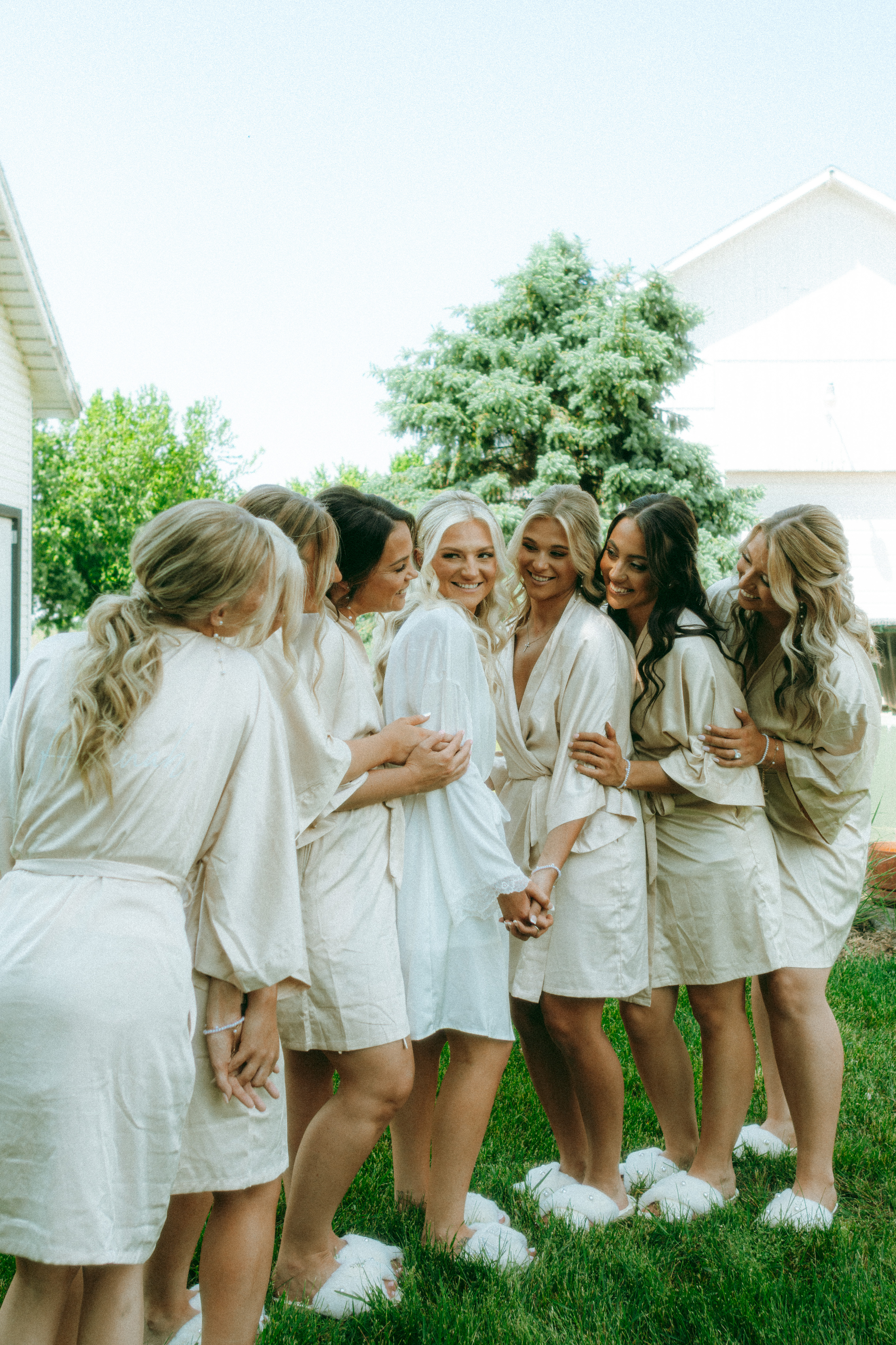 Beautiful wedding moment